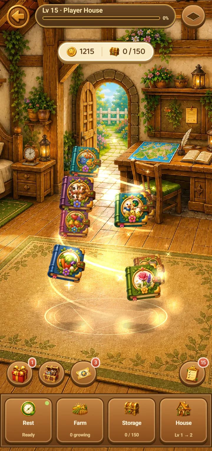 Player House, captured in game