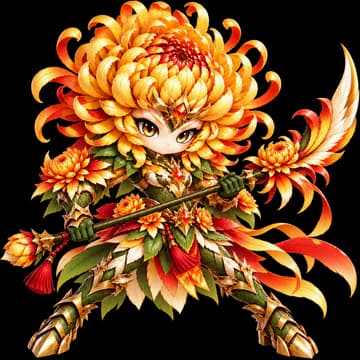 Chrysanthemum, mage — portrait from the game