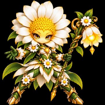 Daisy, healer — portrait from the game