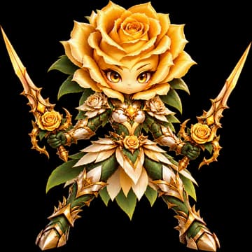 Golden Rose, fighter — portrait from the game