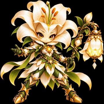 Lily, healer — portrait from the game