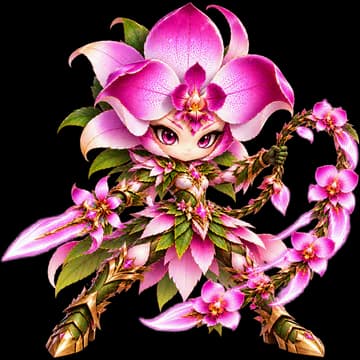 Orchid, fighter — portrait from the game