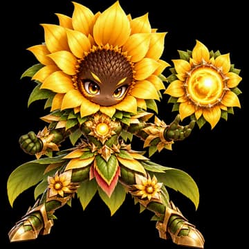 Sunflower, support — portrait from the game